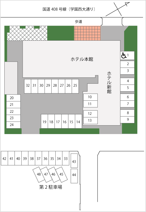 パーキング配置図